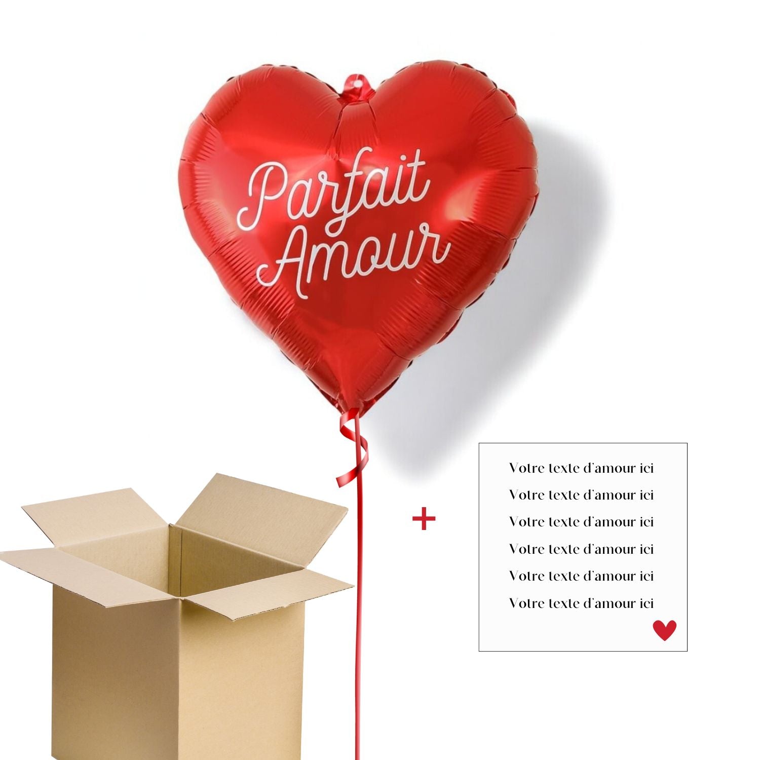 Box Cadeau Ballon avec Message Personnalisé 🎈