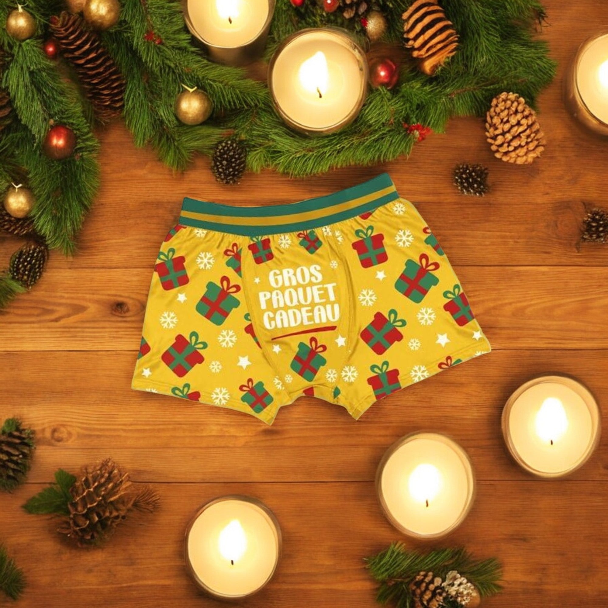 Boxer de Noël homme