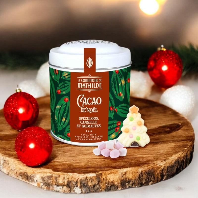 Cacao de Noël spéculoos cannelle & guimauves