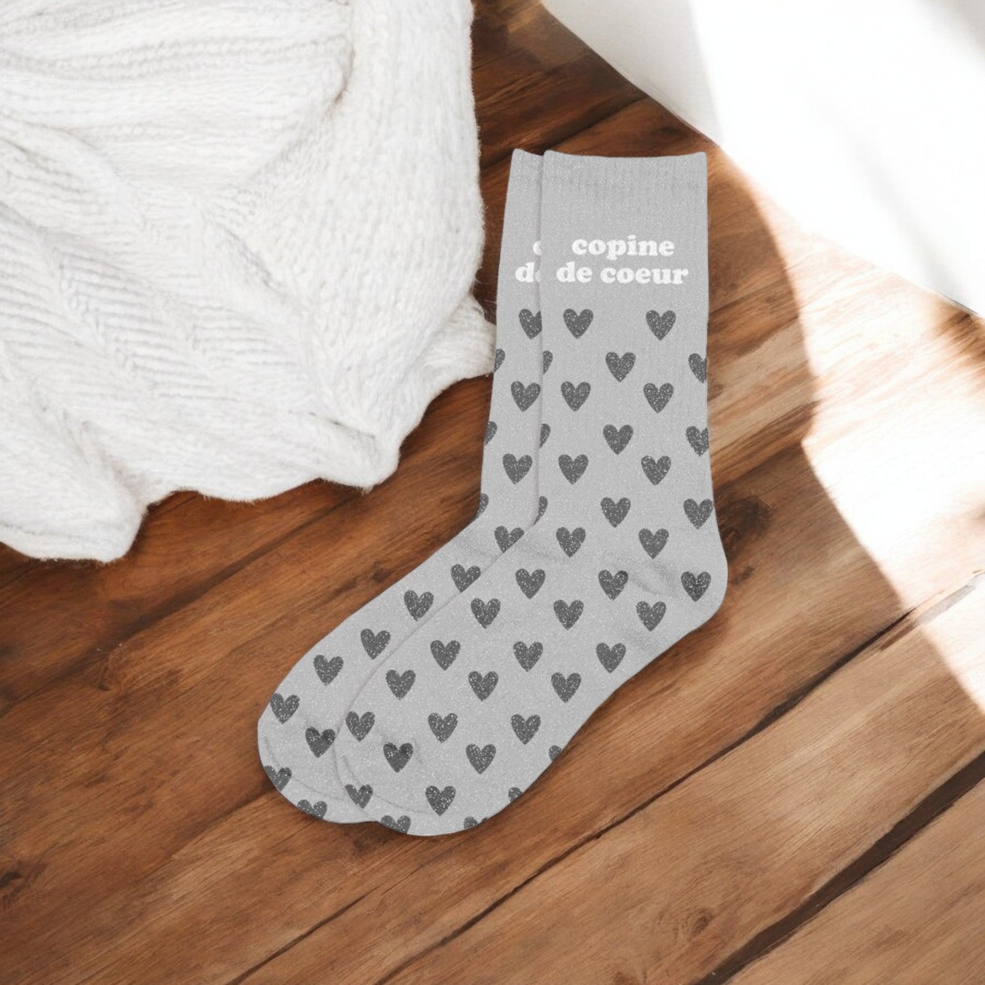 Chaussettes "Copine de coeur"