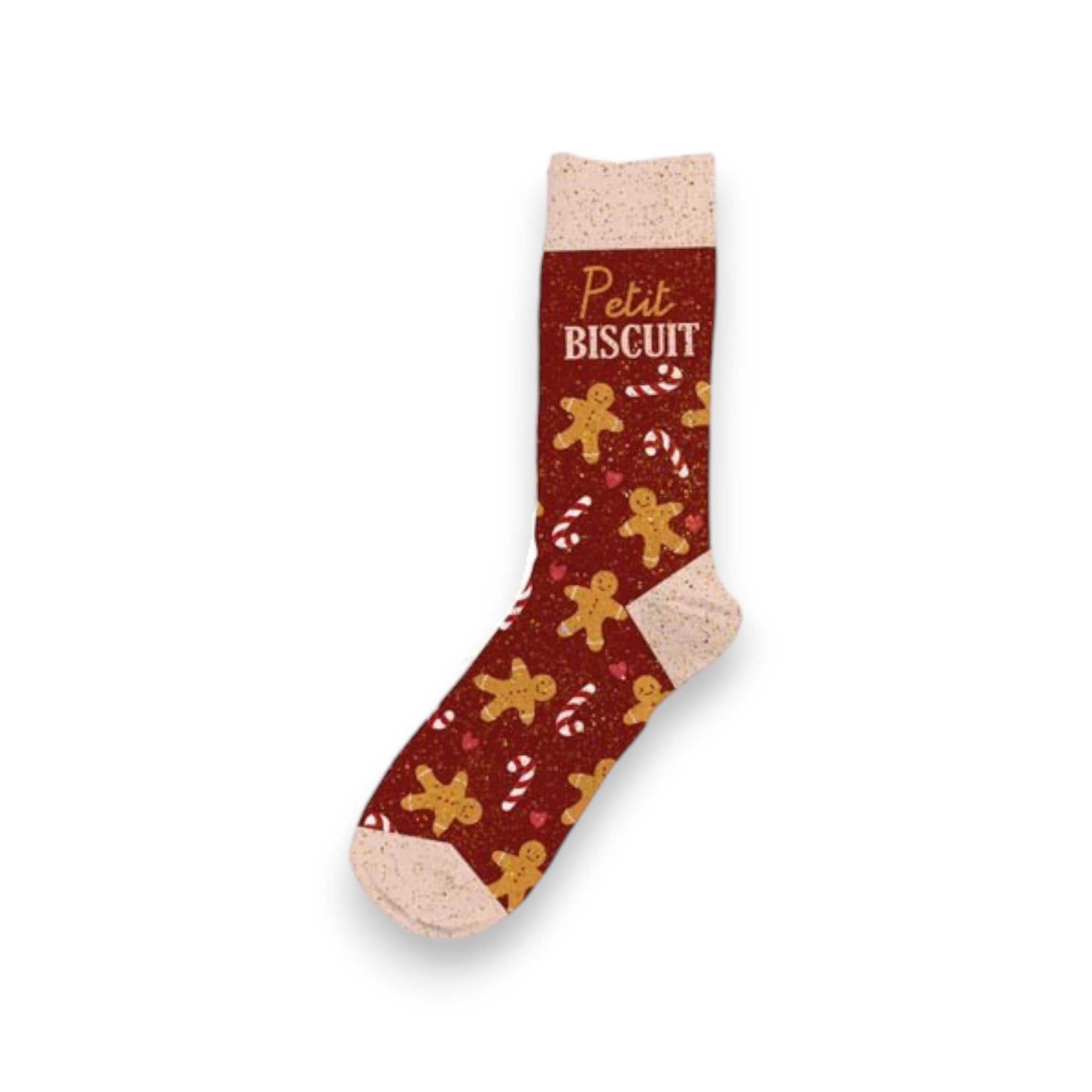 Chaussettes paillettes de Noël