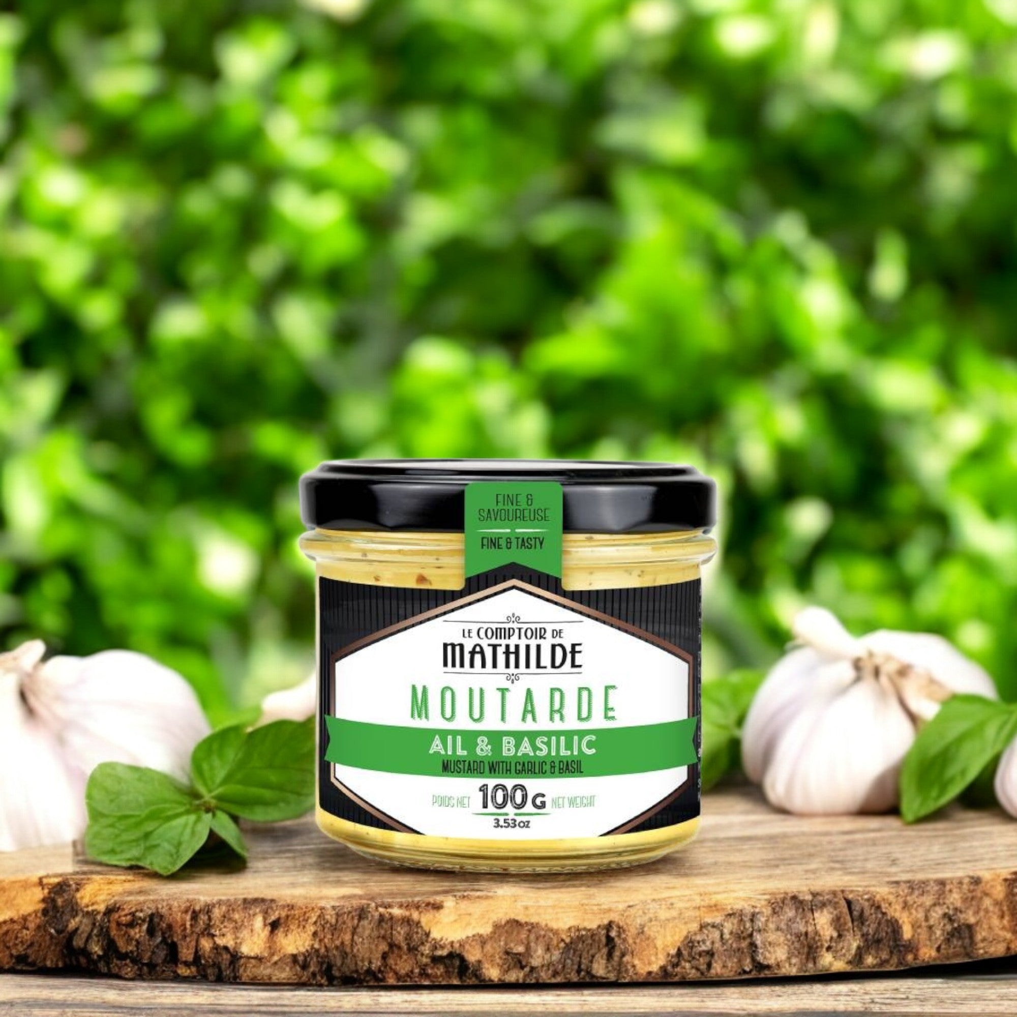 Moutarde Ail & Basilic