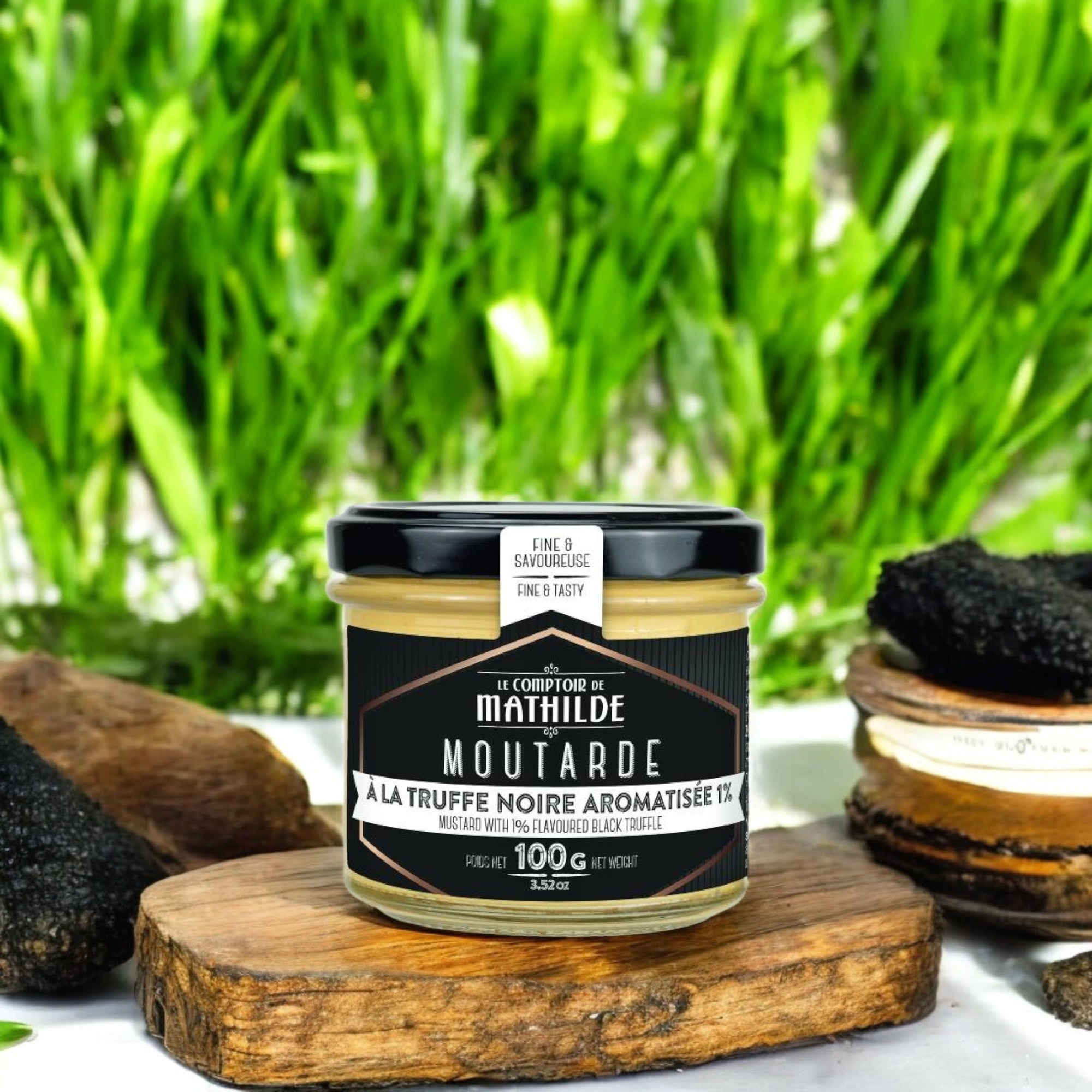 Moutarde à la truffe noire