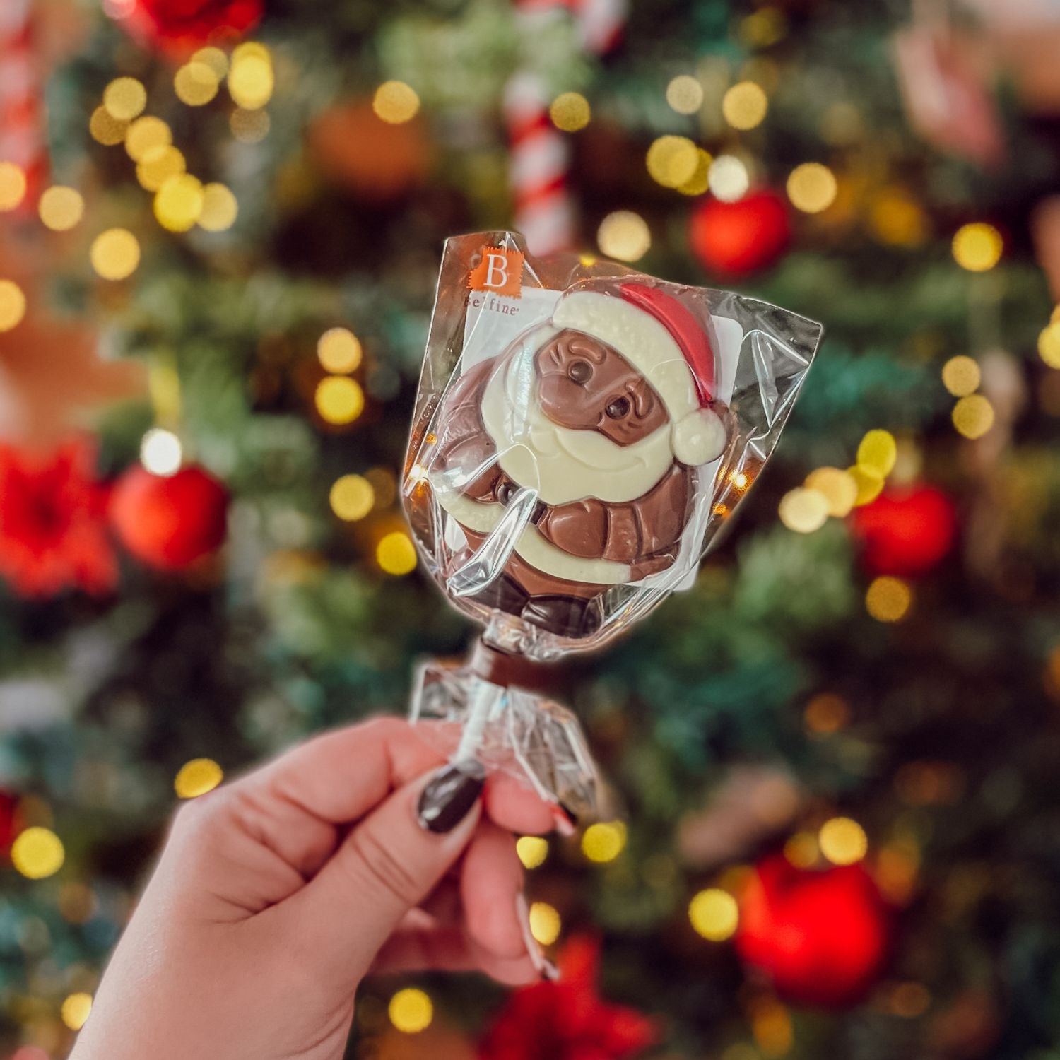 Sucette moulage en chocolat Noël – Ô les Box