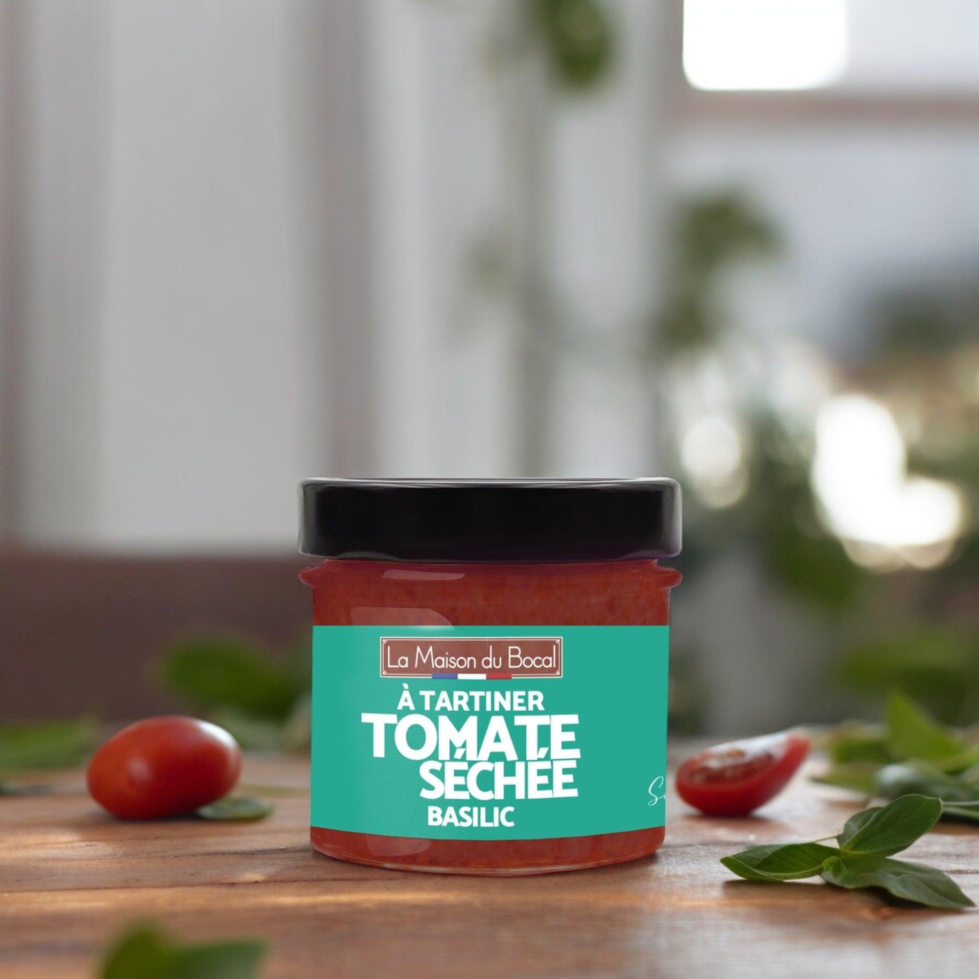 Tartinade Tomate Séchée Basilic - Ô les Box