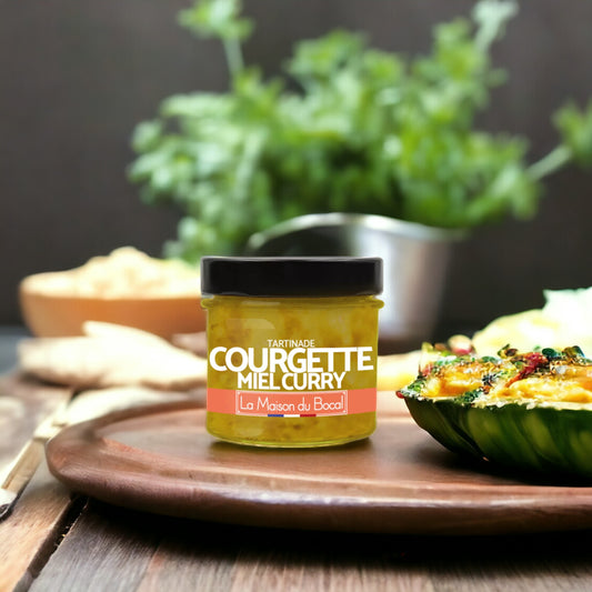 Tartinable Courgette miel curry